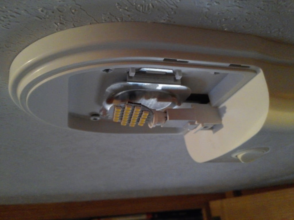 Upgrading Our Camper House Lights to LED